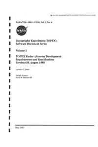 Topex Project Radar Altimeter Development Requirements and Specifications, Version 6.0