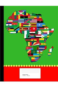 Africa Composition Book