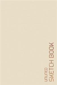Unlined Sketch Book