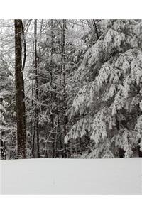 Beautiful Winter Season School Composition Book 130 Pages