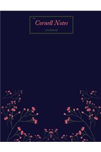 Blue Cornell Notes Notebook
