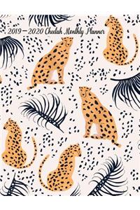 2019-2020 Cheetah Monthly Planner