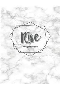 Rise Weekly Planner 2019