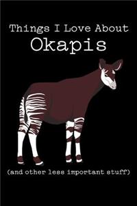 Things I Love about Okapis (and Other Less Important Stuff)