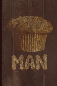 Muffin Man Vintage Journal Notebook