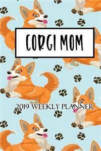 Corgi Mom 2019 Weekly Planner