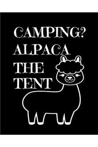 Camping? Alpaca the Tent