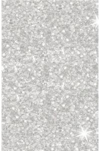 Glitter Notebook Silver