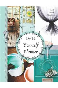 Do It Yourself Planner Mood Board Sketchbook