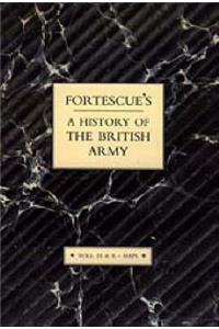 Fortescue's History of the British Army: Volume IX and X Maps