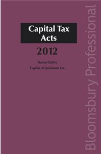 Capital Tax Acts 2012