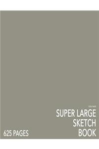 Cool Taupe Super Large Sketchbook