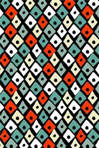 Journal Notebook Colorful Diamonds 1