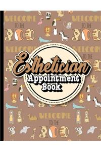 Esthetician Appointment Book