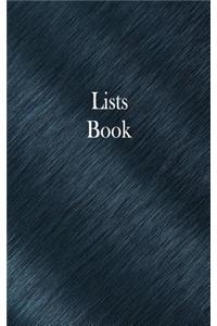 Lists Book