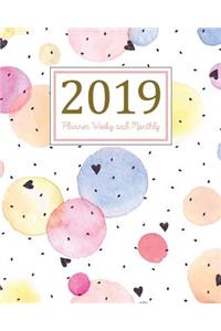 2019 Planner Weekly and Monthly