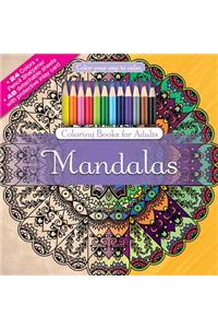 Mandalas: Color Your Way to Calm [With Coloring Pencils and Sharpener]