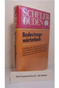 Schulerduden Bedeutungsworterbuch