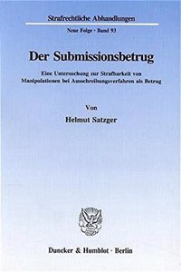 Der Submissionsbetrug