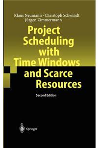 Project Scheduling with Time Windows and Scarce Resources