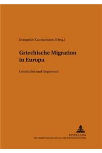 Griechische Migration in Europa