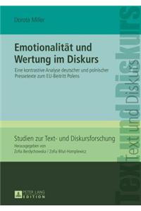 Emotionalitaet und Wertung im Diskurs