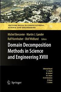 Domain Decomposition Methods in Science and Engineering XVIII