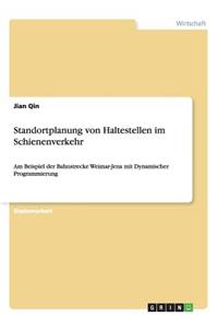 Standortplanung von Haltestellen im Schienenverkehr