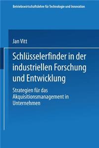 Schlüsselerfinder in der industriellen Forschung und Entwicklung