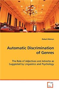 Automatic Discrimination of Genres