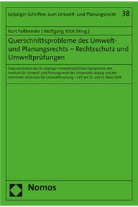 Querschnittsprobleme Des Umwelt- Und Planungsrechts - Rechtsschutz Und Umweltprufungen