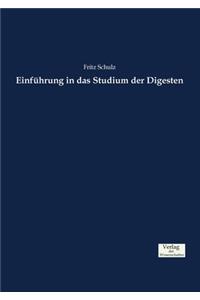Einführung in das Studium der Digesten