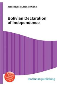 Bolivian Declaration of Independence