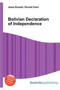 Bolivian Declaration of Independence