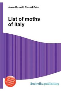 List of Moths of Italy