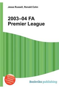 2003-04 Fa Premier League