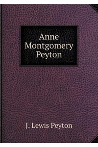 Anne Montgomery Peyton