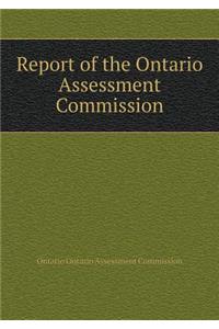 Report of the Ontario Assessment Commission