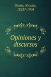 Opiniones y discursos