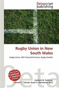 Rugby Union in New South Wales