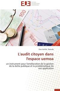 L'Audit Citoyen Dans l'Espace Uemoa