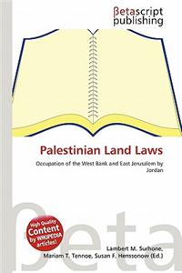 Palestinian Land Laws
