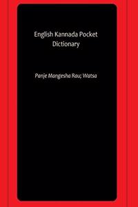 English Kannada Pocket Dictionary