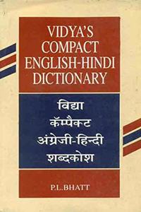 Vidyas compact English-Hindi dictionary