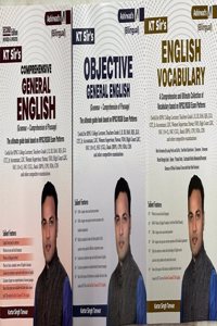 KT Sir's Comprehensive General English, Grammar + Comprehension of Passage, Bilingual Edition, RPSC/RSSB Exam Patterns