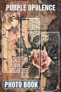 Purple Opulence Photo Book