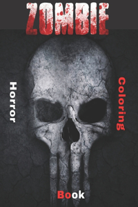 zombie horror coloring book