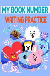 my book number writing practice