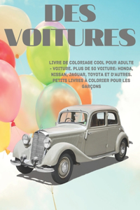 Livre de coloriage cool pour adulte - Voiture. Plus de 50 Voiture