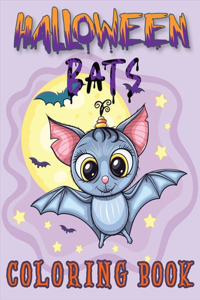 Halloween Bats Coloring Book